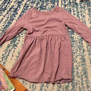 Cat & Jack Lavender Long Sleeve Top